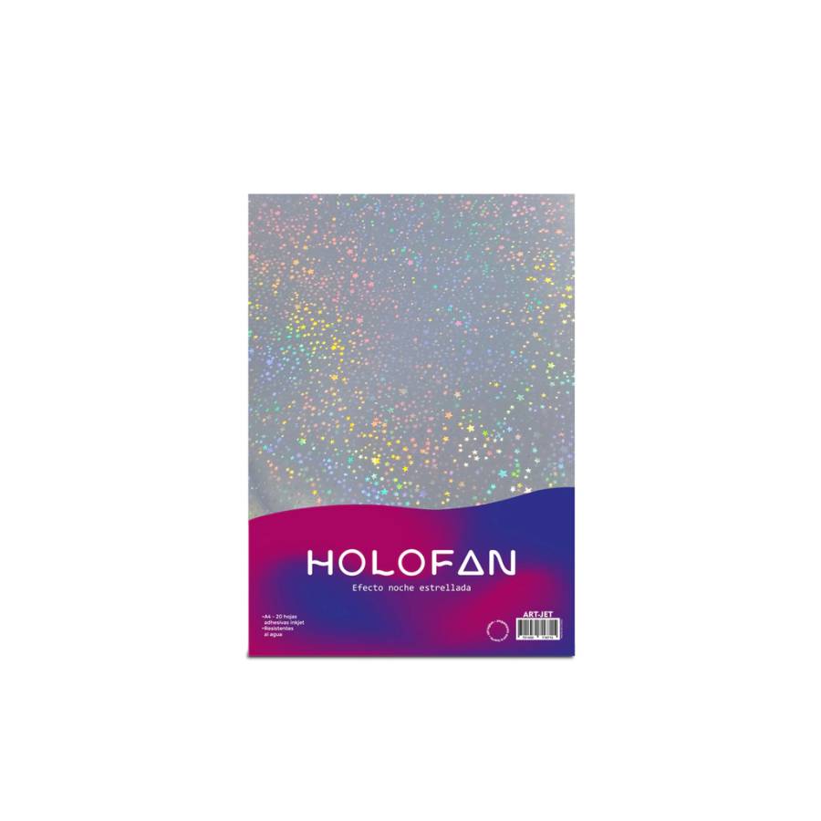 Papel Arjet Adhesivo Holográfico FX Noche Estrellada
