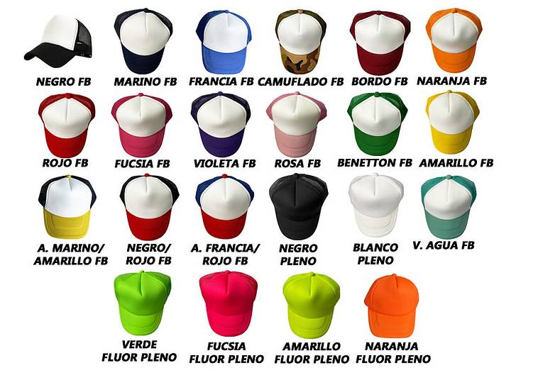 Gorra Trucker Camionera Premium para Sublimar para niños